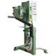 continuous fusing press / for abrasive cloth / for abrasive paper / for narrow webbing