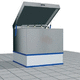 water washing machine / stainless steel / rotary basket