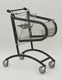 loading trolley / metal / basket / multipurpose