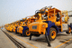 concrete spraying machine / articulated arm