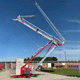 fixed crane / self-erecting / building / hydraulic