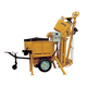 stationary concrete mixing plant