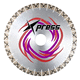 diamond-coated saw blade / circular / for granite / fine-toothed