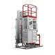 fixed crane / tower / for construction / lifting