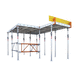 lightweight formwork / frame / wall / aluminum