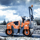 tandem road roller / robust