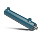 double-acting cylinder / hydraulic / piston / without ends
