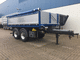dump trailer / tandem / towed / for industrial materials