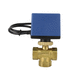 ball valve / electric / flow control / for hot water
