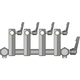 measuring device support / steel / adjustable / angle