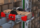 stationary material handler