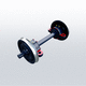 high speed train railway wheelset / for regional trains / for wagon / for locomotives