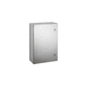 wall-mount enclosure / rectangular / hexagonal / stainless steel