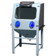 vapor blast cabinet / manual / with turntable / compact