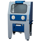 vapor blast cabinet / manual / with turntable / stainless steel