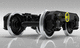 Y25 bogie / for freight / 1435 mm / with compact brake