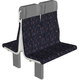 classical train seat / simple