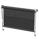 roller window blind / manual / spring operated / polyester