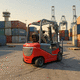 battery-powered forklift / ride-on / for materials handling / indoor