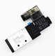 pilot-operated pneumatic directional control valve / solenoid-operated / 5/2-way / 1/4