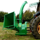 tractor-mounted wood chipper / trailer-mount