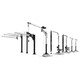pillar jib crane / wall-mounted / with vacuum lifter / articulated