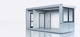 storage construction site cabin / for classrooms / sanitary / for logistics