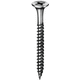 metal screw / thin sheet metal / fastening / countersunk head