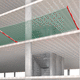 fall-arrest fall arrest safety net / for construction / wire mesh