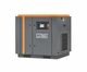 screw compressor / air / electrically-powered / stationary
