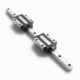 ball bearing linear guide / high-rigidity / flange / for heavy loads