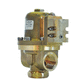 air and gas back-pressure regulator / dome-loaded / stainless steel / brass