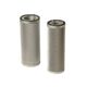 activated carbon filter cartridge / air / powder-coated steel / for filters
