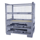 wire mesh pallet box / storage / foldable