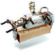 manipulator with pneumatic drive / with gripping tool / for box handling / safety