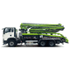 mobile truck-mounted concrete pump / for construction