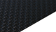 flush grid conveyor belt / polyester / TPU / black