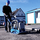 reversible vibratory plate / forward travel / bidirectional / compacting
