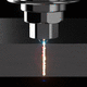 fiber laser / pulsed / visible / cutting