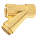 air filter / Y-strainer / for refrigeration / for air conditioning