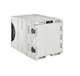 polyethylene crate / stainless steel / transport / for food applications