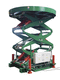 hydraulic lifting system / cylinder / for stepless height adjustment / for machinery