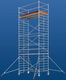 mobile scaffolding tower / facade / modular