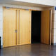 swing door / folding / wooden / fire-resistant