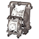 food product pump / double-diaphragm / stationary / for the food and beverage industry