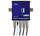 DIN rail power supply / AC/DC / triple-output / adjustable