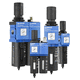 compressed air filter-regulator-lubricator / oil / water / particulate