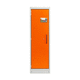 storage cabinet / floor-mounted / hinged door / shelf