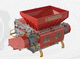 single shaft shredder / paper / for cardboard / plastic