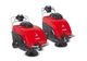 walk-behind sweeper / battery-powered